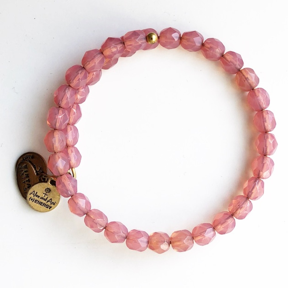 pink alex & ani bangle
